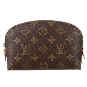 Louis Vuitton Brown Monogram Cosmetic Pouch
